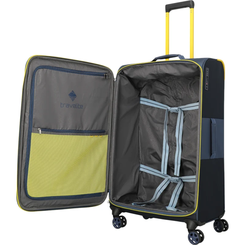 Travelite Color Craze 4-Rollen-Koffer L 77 cm -dunkelblau