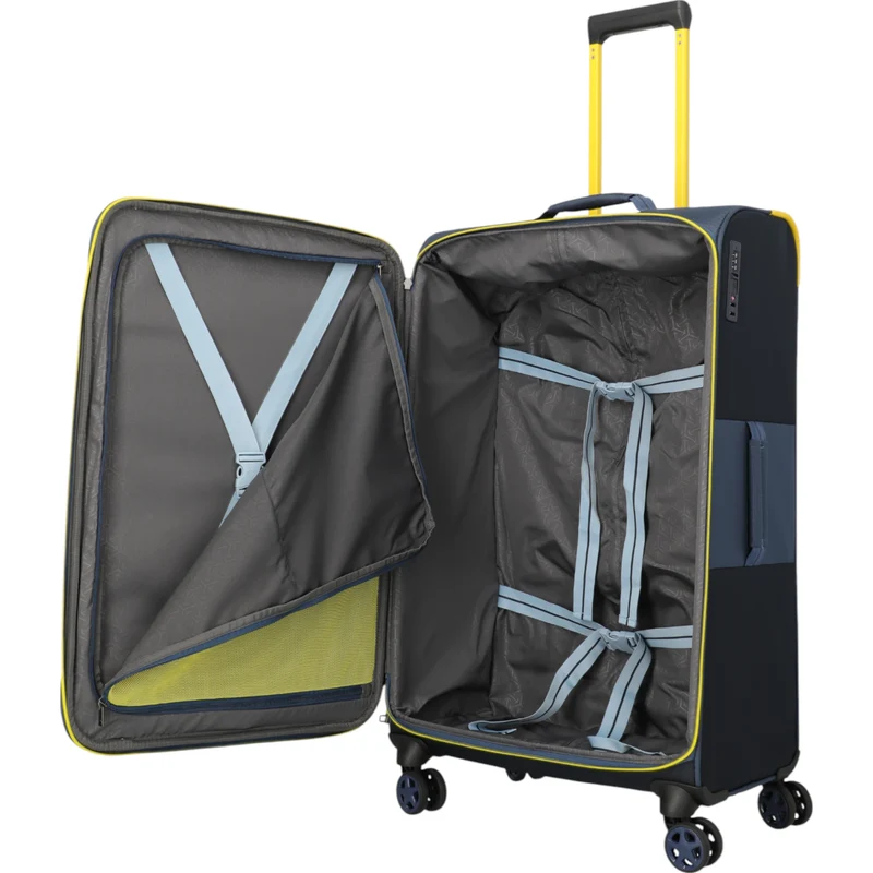 Travelite Color Craze 4-Rollen-Koffer L 77 cm -dunkelblau