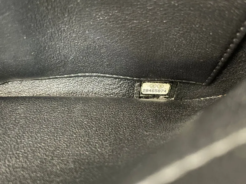 Chanel Small Trendy CC Top Handle Flap Bag aus schwarzem Lammleder, 2019