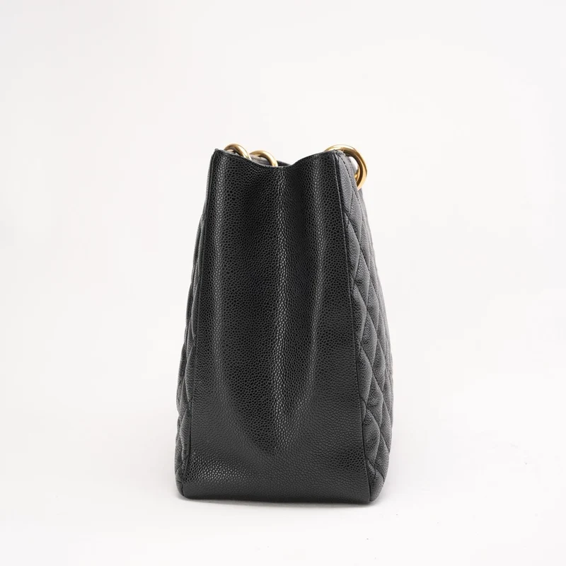Chanel Grand Shopping Tote GST Tasche in Caviar Black 2013