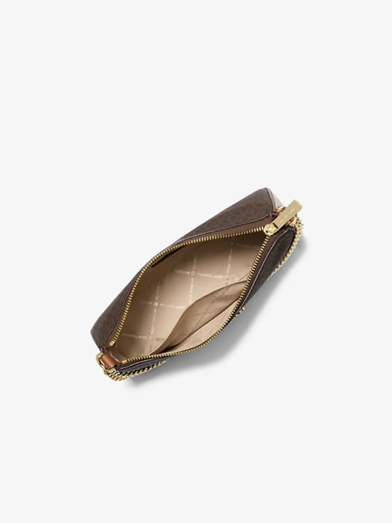 Michael Kors Medium Logo Pouch & Card Case Gift Set Signature Canvas Geschenkset