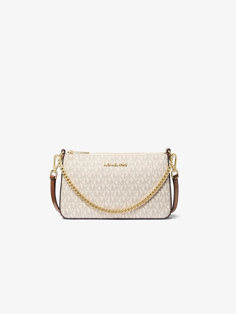 Michael Kors Medium Logo Pouch & Card Case Gift Set Signature Canvas Geschenkset
