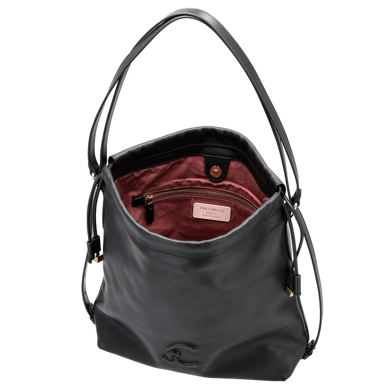 Coccinelle Lidia - Schultertasche 31 cm (noir)