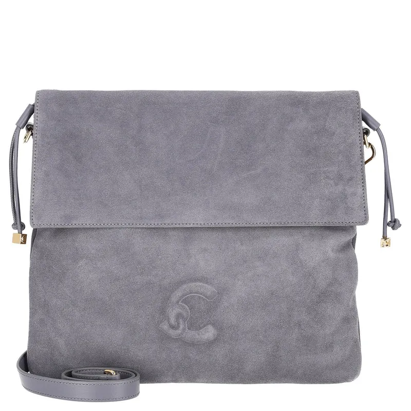 Coccinelle Lidia Suede Bim - Schultertasche 34 cm (stove/stove)