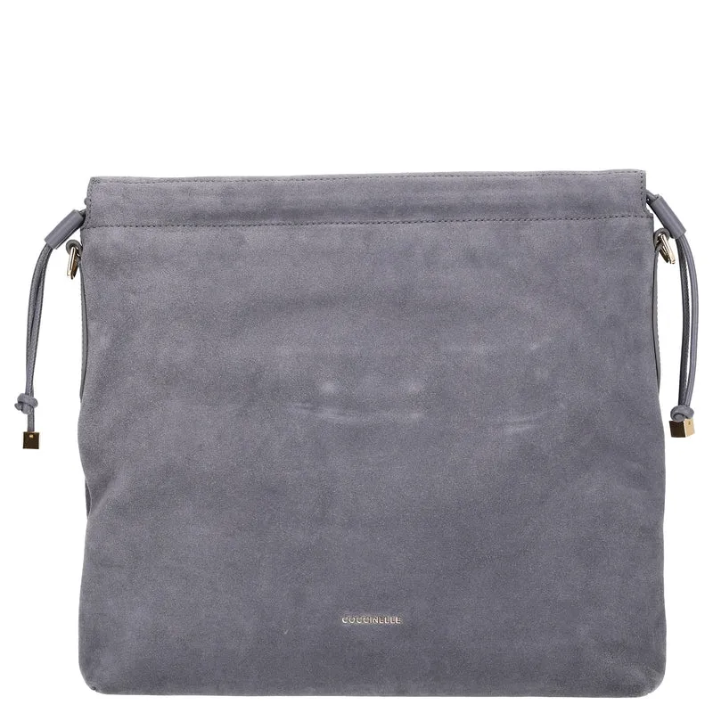 Coccinelle Lidia Suede Bim - Schultertasche 34 cm (stove/stove)