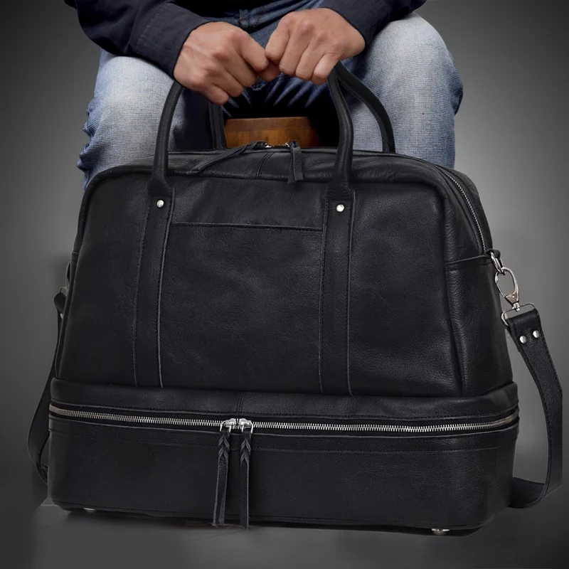 WOMEN STYLO DUFFEL - BLACK