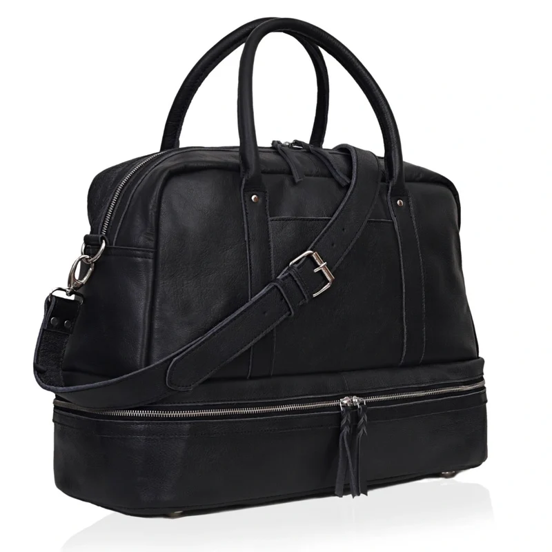 WOMEN STYLO DUFFEL - BLACK