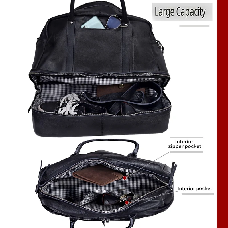 WOMEN STYLO DUFFEL - BLACK