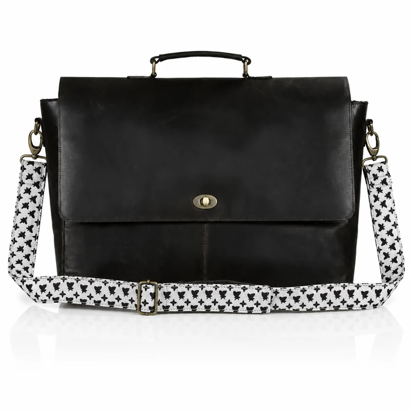 Captain Lawyer Leather Messenger Bag