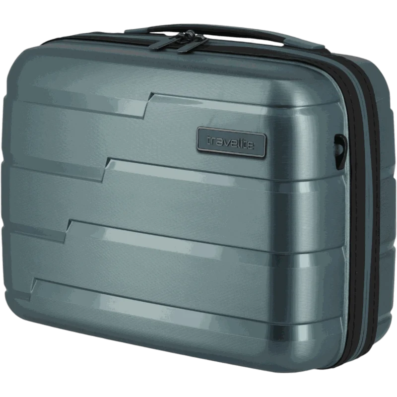Travelite Air Base Beauty Case 34 cm -Eisblau