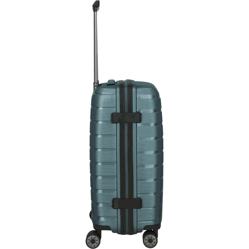 Travelite Air Base 4-Rollen-Kabinentrolley S Slim 55 cm -Eisblau