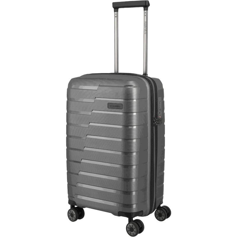 Travelite Air Base 4-Rollen-Kabinentrolley S Slim 55 cm -Anthrazit