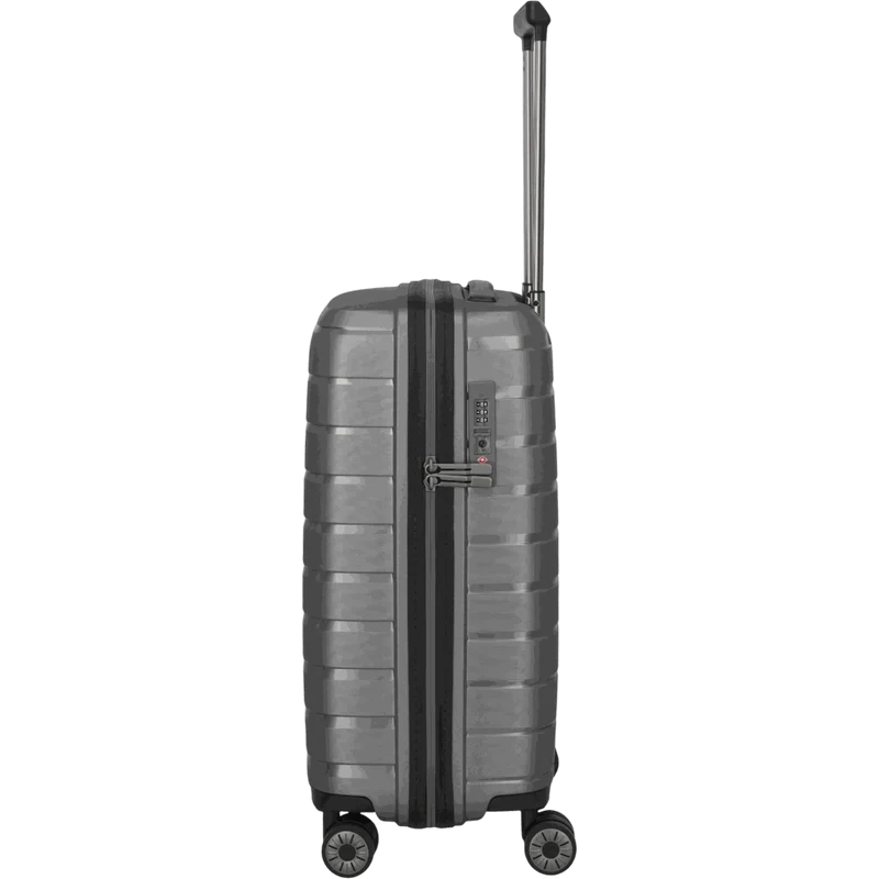 Travelite Air Base 4-Rollen-Kabinentrolley S Slim 55 cm -Anthrazit