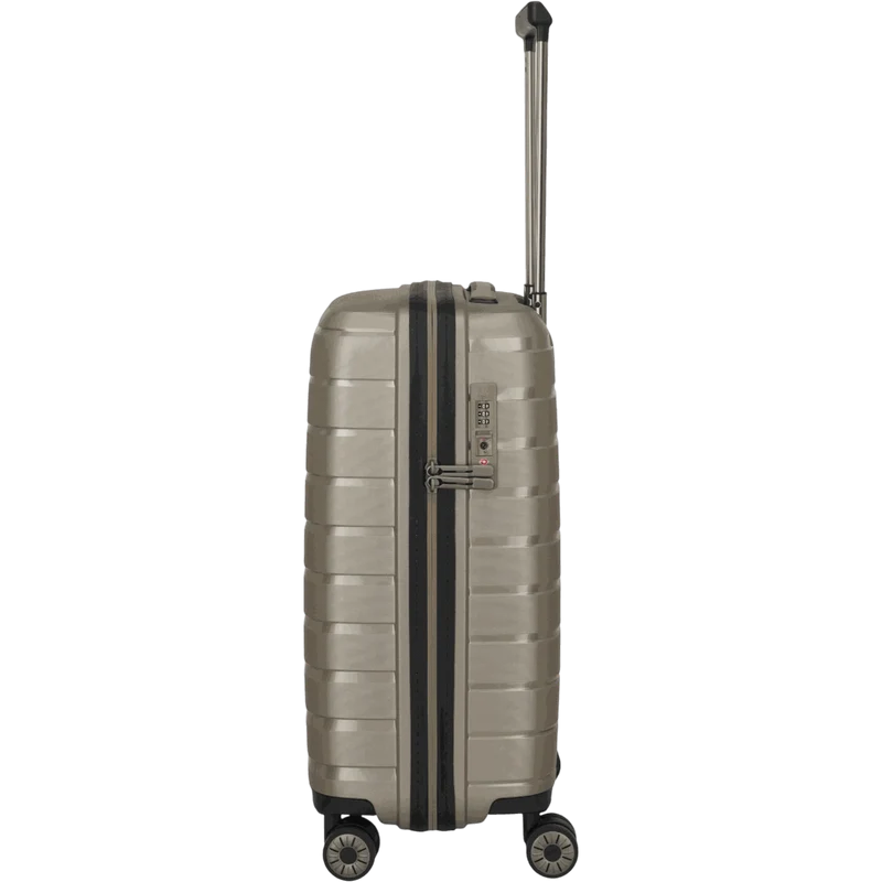 Travelite Air Base 4-Rollen-Kabinentrolley S Slim 55 cm -Champagner