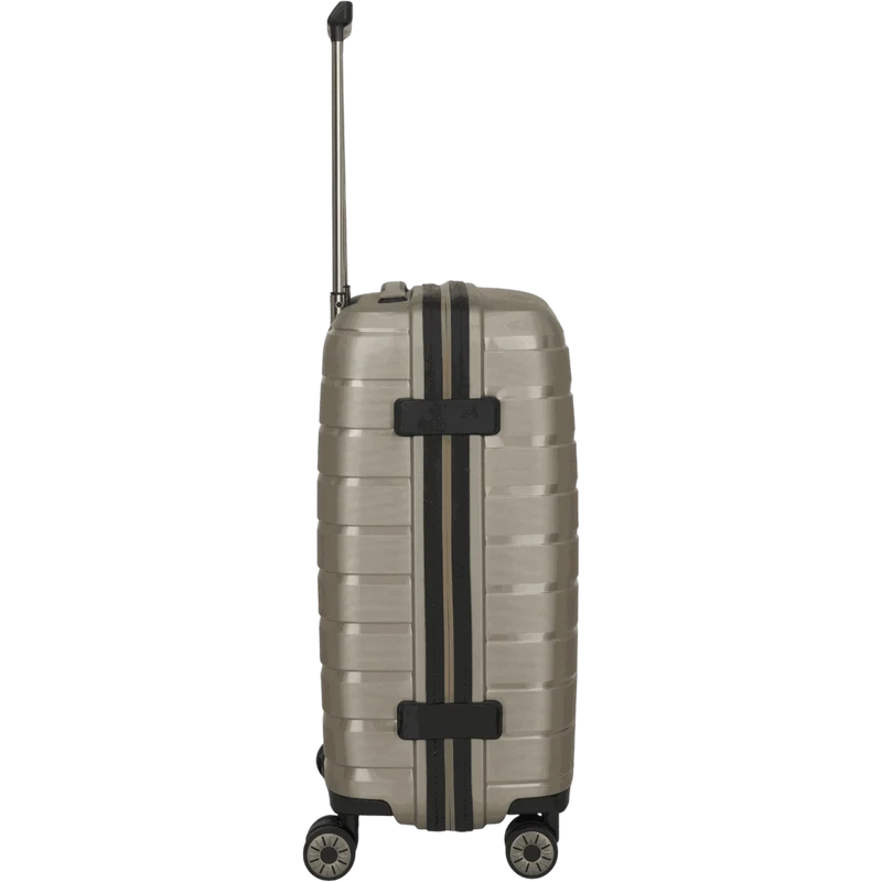 Travelite Air Base 4-Rollen-Kabinentrolley S Slim 55 cm -Champagner