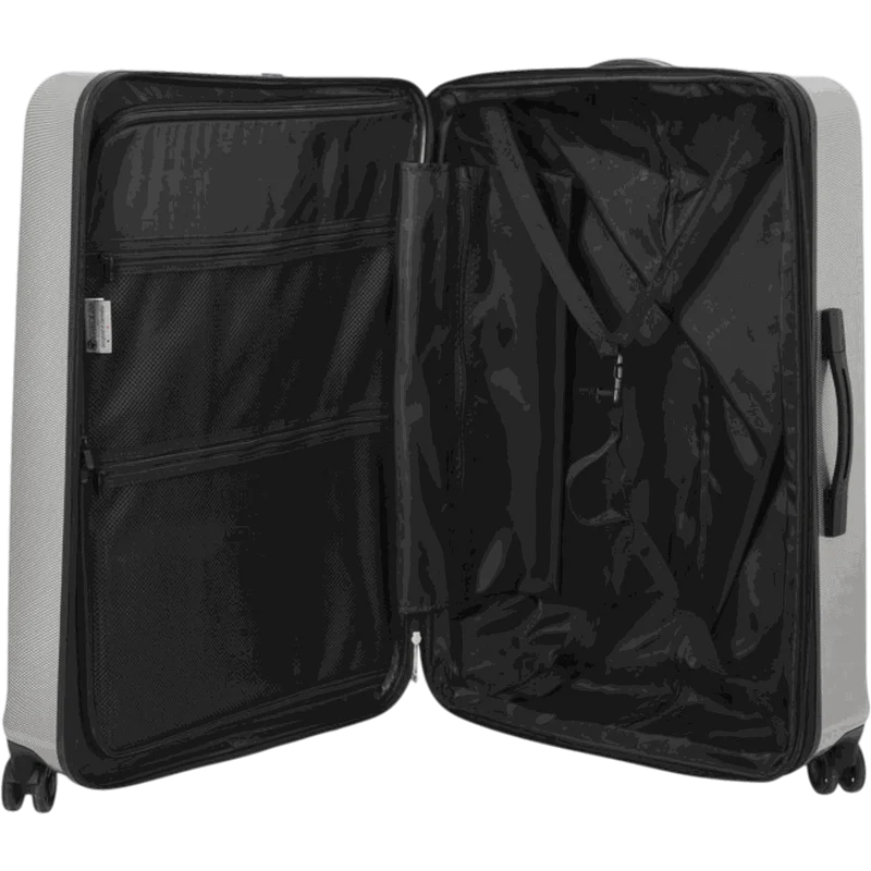 CHECK.IN London 2.0 4-Rollen-Trolley XL 75 cm -carbon silber