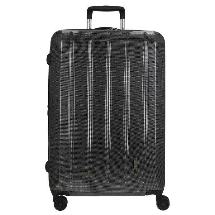 CHECK.IN London 2.0 4-Rollen-Trolley XL 75 cm -carbon schwarz