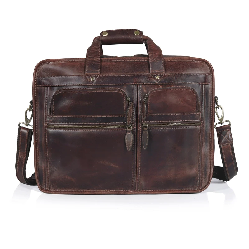 Farm Premium Buffalo Leather Duffle Combo Set