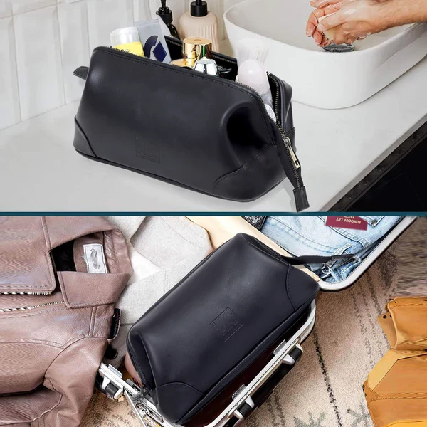 John Leather Duffel Bag Combo Set
