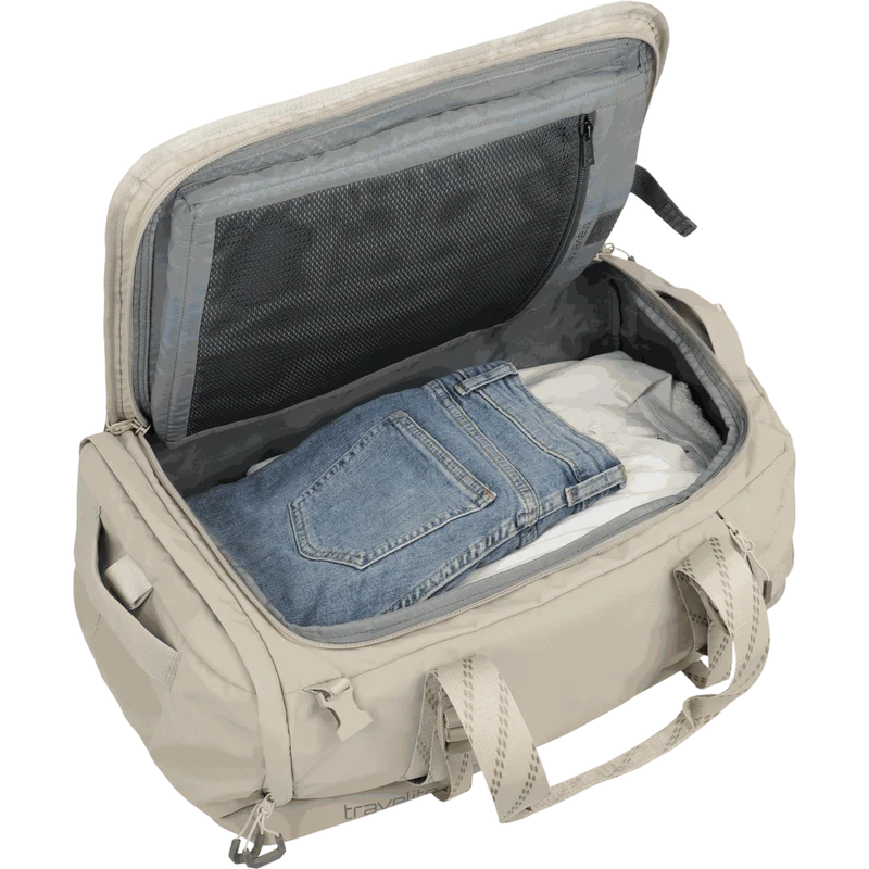 Travelite Venture Line Reisetasche mit Rucksackfunktion M 50 cm -Sand