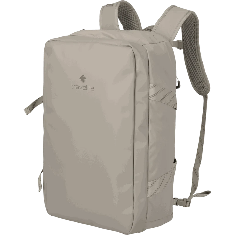 Travelite Venture Line Reisetasche mit Rucksackfunktion M 50 cm -Sand