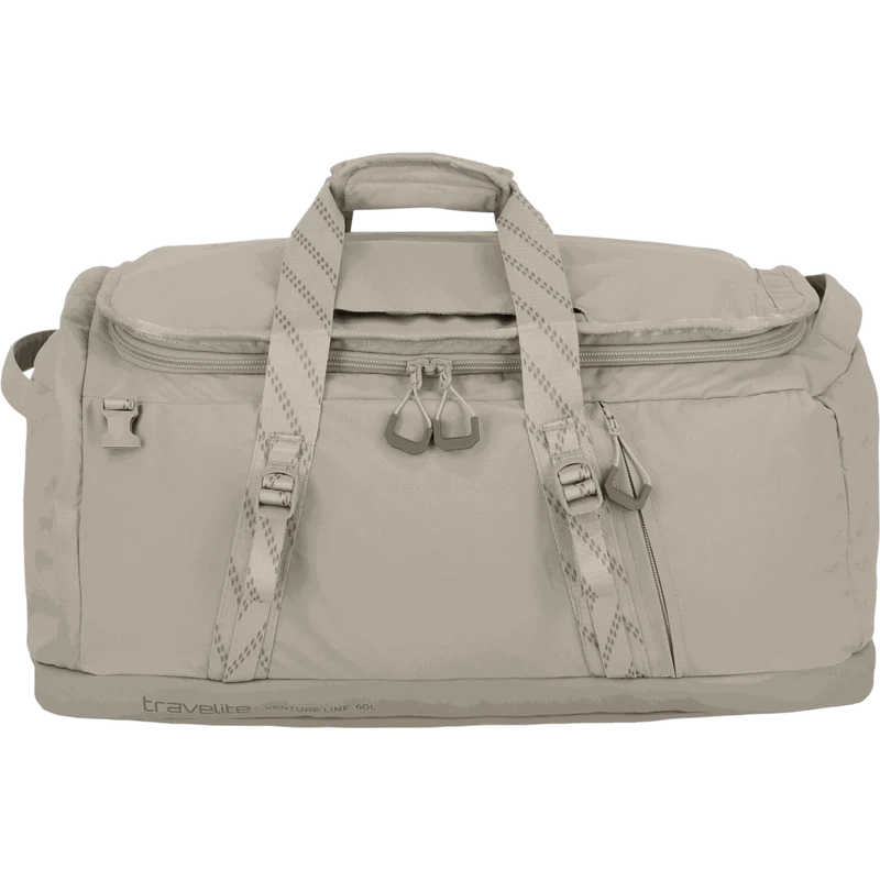 Travelite Venture Line Reisetasche mit Rucksackfunktion L 57 cm -Sand