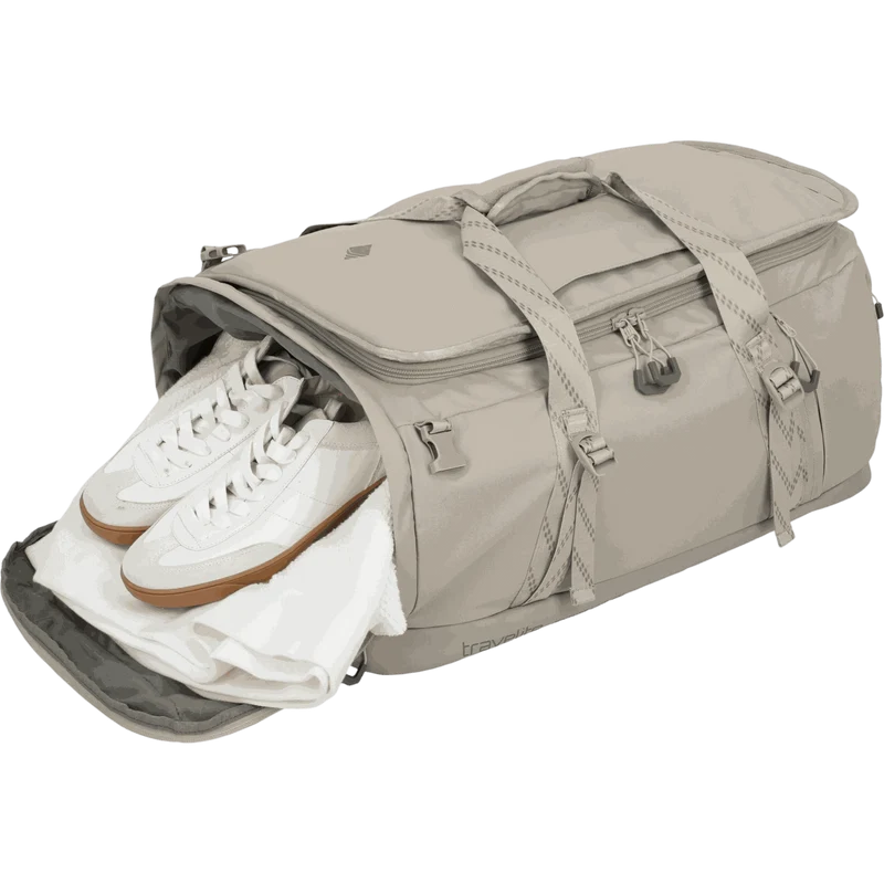 Travelite Venture Line Reisetasche mit Rucksackfunktion L 57 cm -Sand