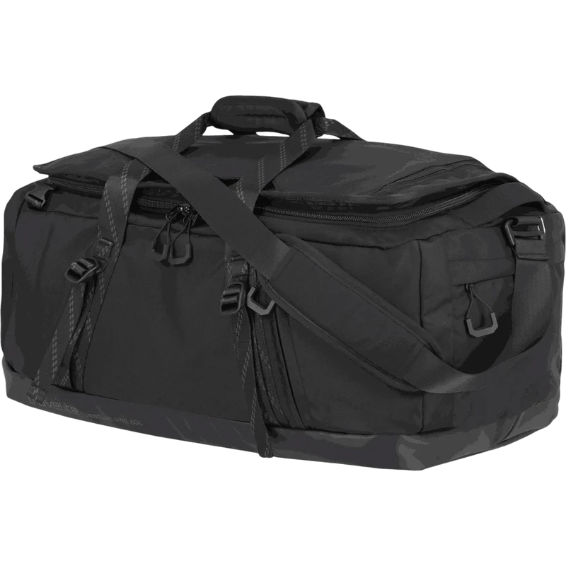 Travelite Venture Line Reisetasche mit Rucksackfunktion L 57 cm -Black