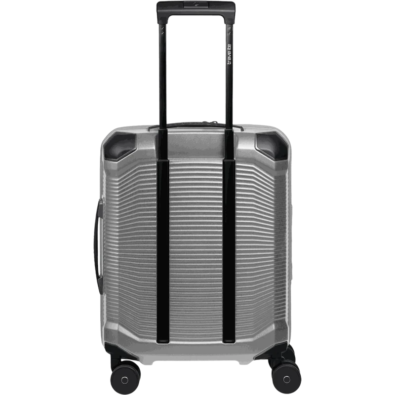 Travelite Millennium 4-Rollen-Kabinentrolley S 55 cm -Silver
