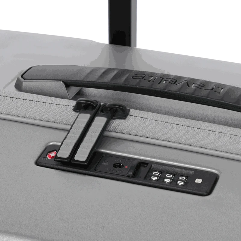 Travelite Millennium 4-Rollen-Kabinentrolley S 55 cm -Silver