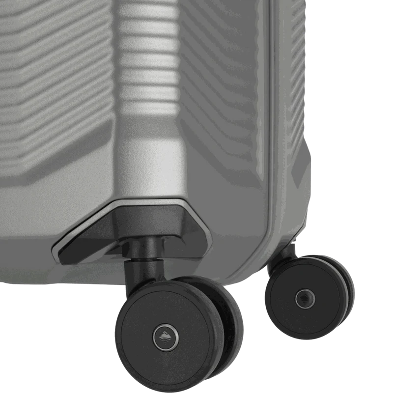 Travelite Millennium 4-Rollen-Kabinentrolley S 55 cm -Silver