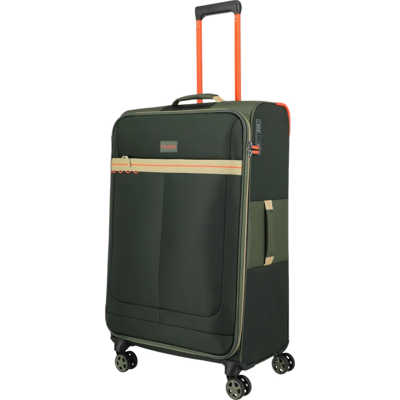 Travelite Color Craze 4-Rollen-Koffer L 77 cm -olive