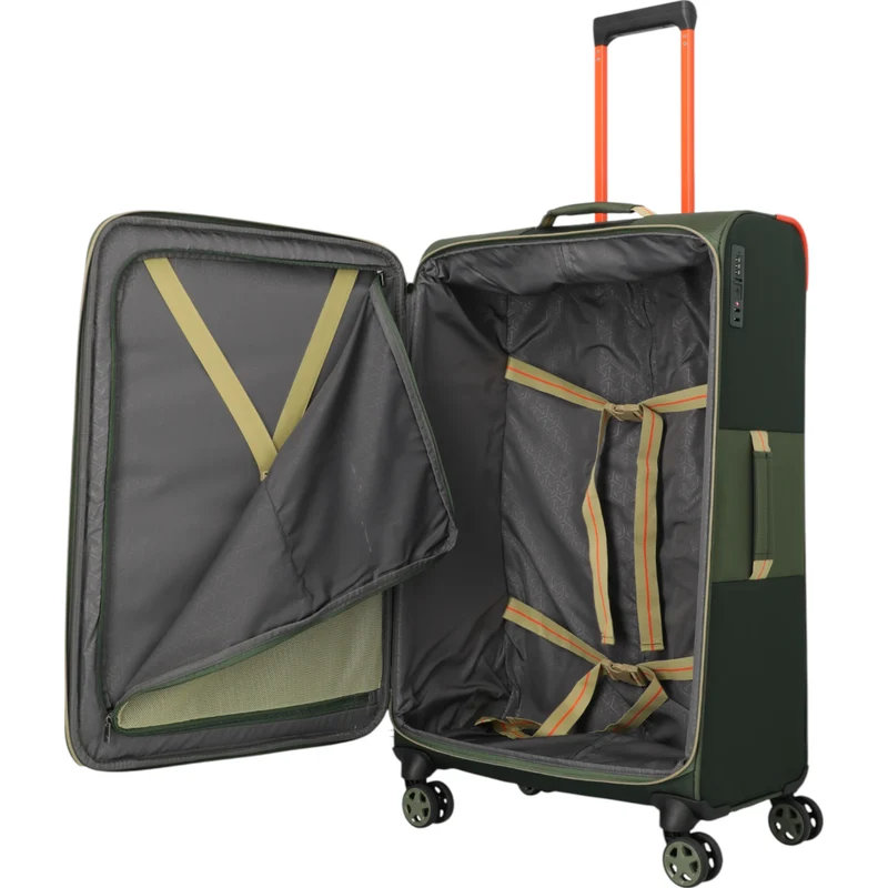 Travelite Color Craze 4-Rollen-Koffer L 77 cm -olive