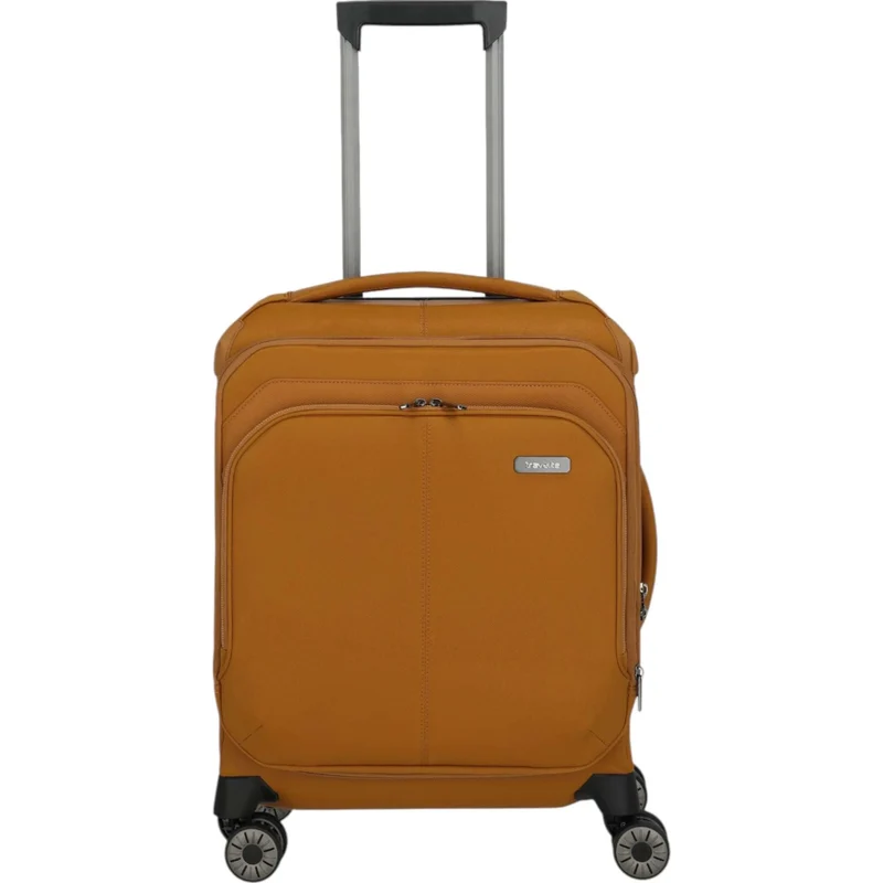Travelite Priima 4-Rollen-Kabinentrolley 55 cm -Curry