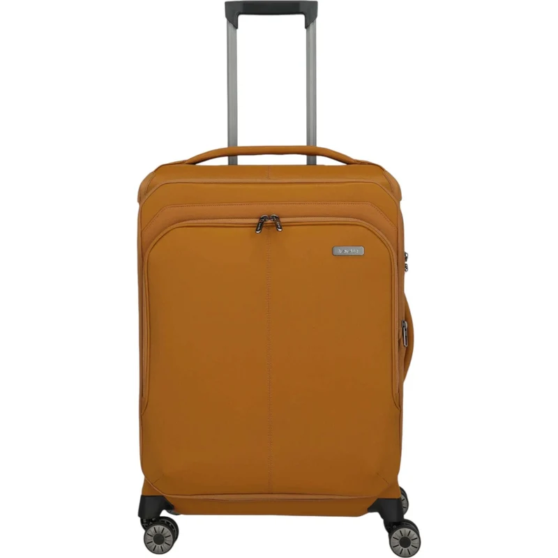 Travelite Priima 4-Rollen-Trolley 68 cm -Curry
