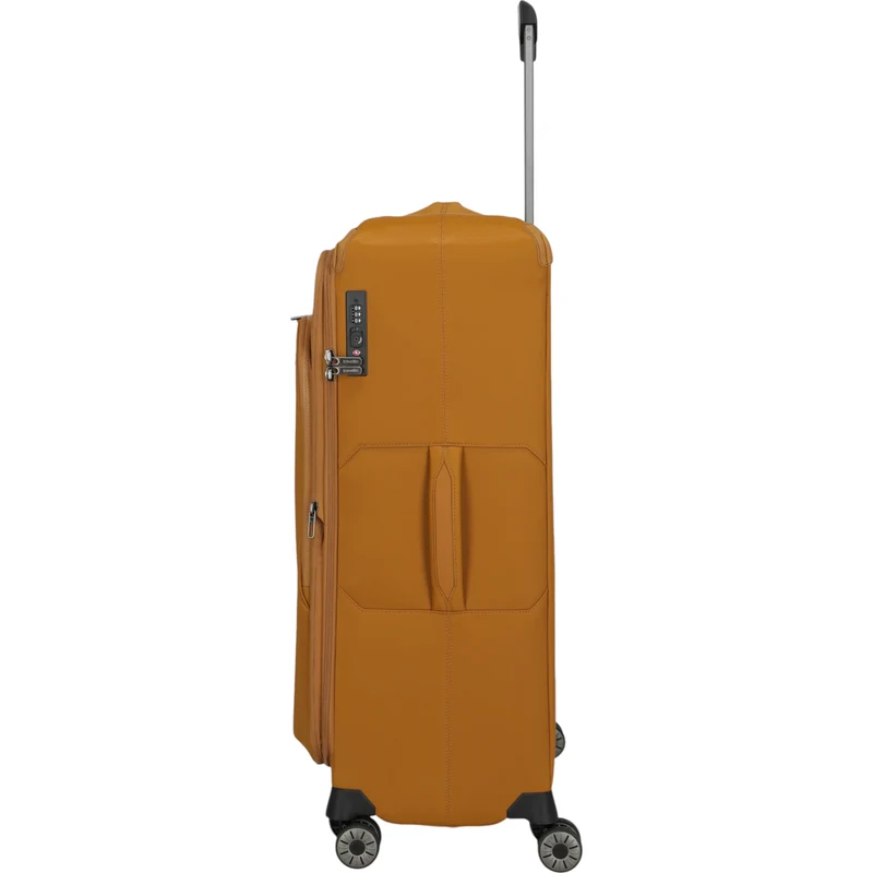 Travelite Priima 4-Rollen-Trolley 79 cm -Curry