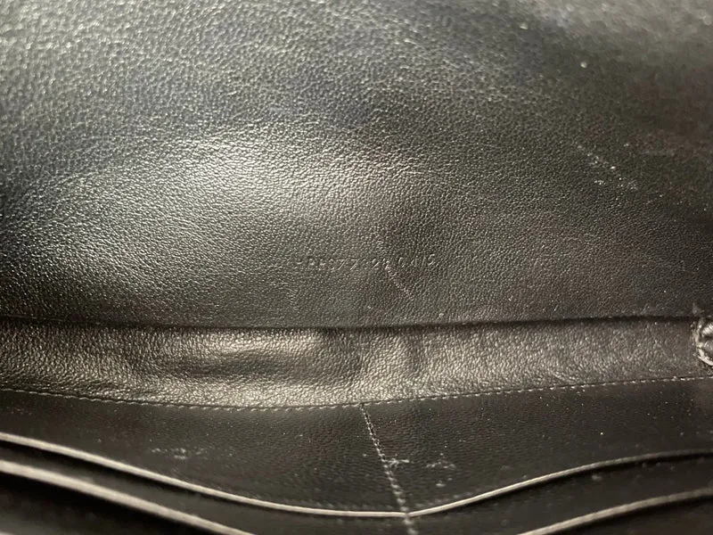 Saint Lauren Medium Envelope Wallet on Chain (WOC) Schwarz 2015