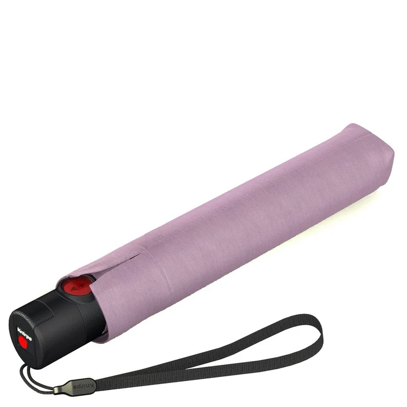 Knirps U.200 Ultra Light Duomatic - Taschenschirm Regenschirm (rose with black coating)