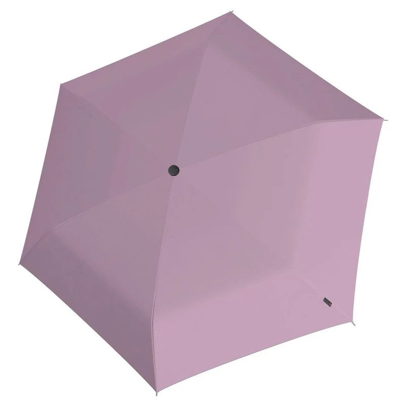 Knirps U.200 Ultra Light Duomatic - Taschenschirm Regenschirm (rose with black coating)