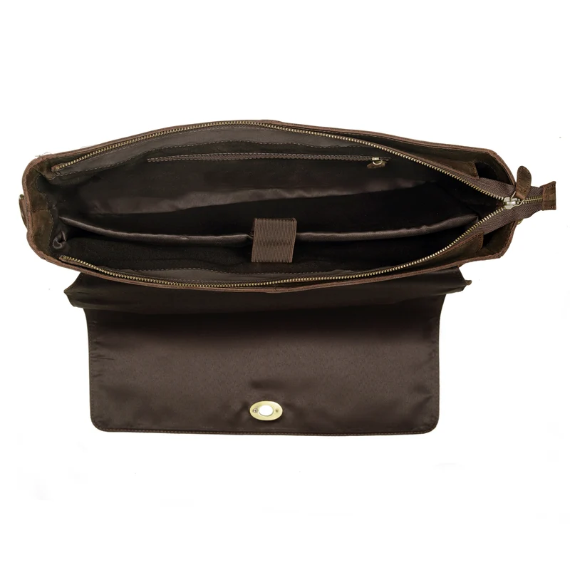 Captain Lawyer Leather Messenger Bag