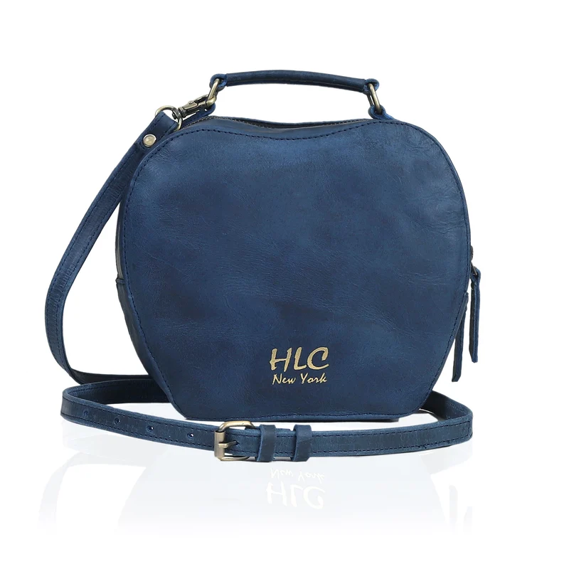 HLC collection Small Apple Cut Crossbody Bag Women - Red