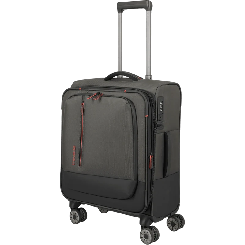 Travelite Crosslite 4-Rollen-Kabinentrolley S erw. 55 cm -Oliv