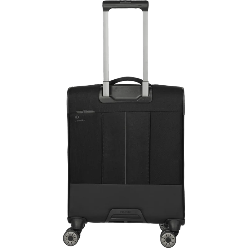 Travelite Crosslite 4-Rollen-Kabinentrolley S erw. 55 cm -Schwarz