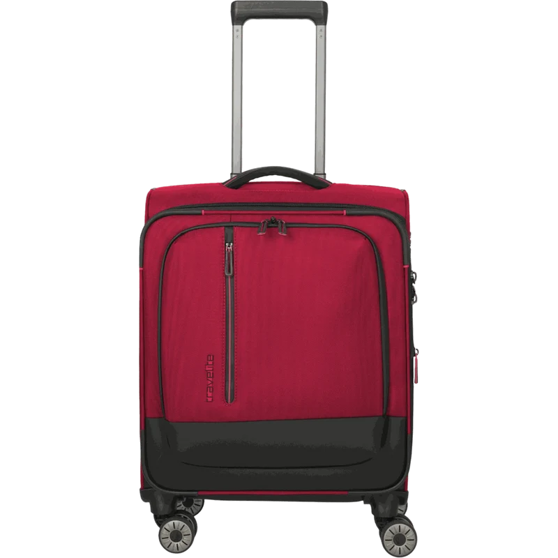 Travelite Crosslite 4-Rollen-Kabinentrolley S erw. 55 cm -Rot