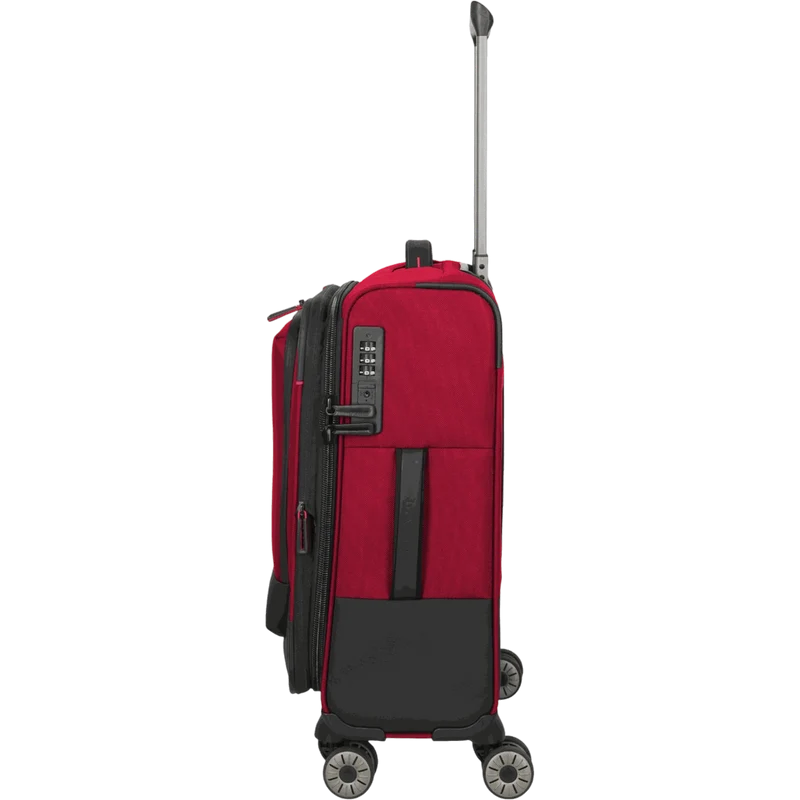 Travelite Crosslite 4-Rollen-Kabinentrolley S erw. 55 cm -Rot