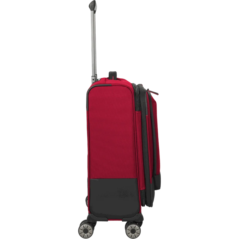 Travelite Crosslite 4-Rollen-Kabinentrolley S erw. 55 cm -Rot