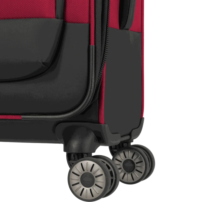 Travelite Crosslite 4-Rollen-Kabinentrolley S erw. 55 cm -Rot