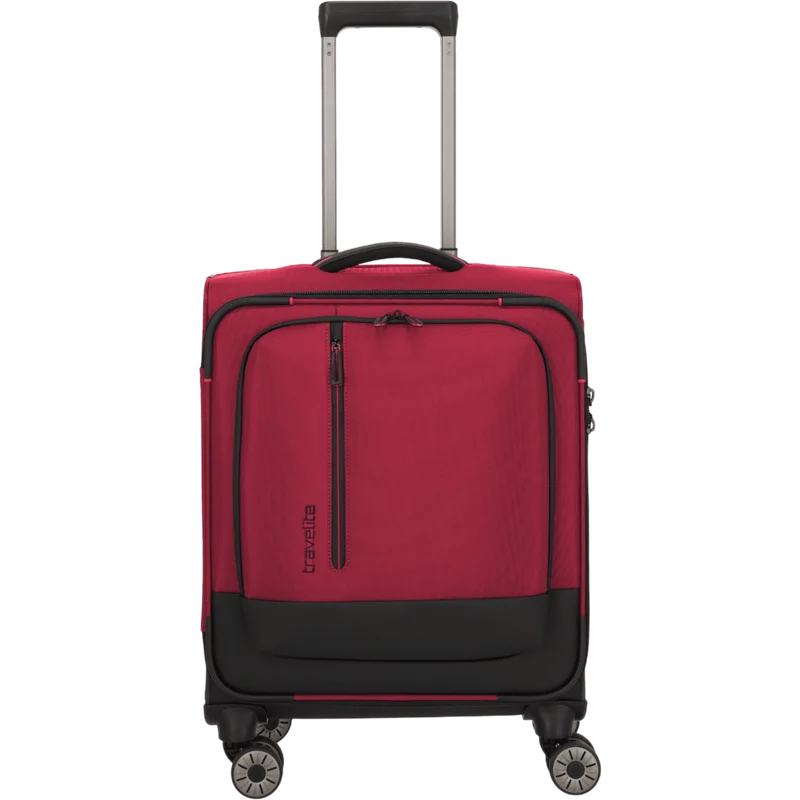 Travelite Crosslite 4-Rollen-Kabinentrolley S 55 cm -Rot