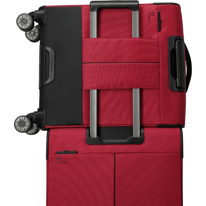 Travelite Crosslite 4-Rollen-Kabinentrolley S 55 cm -Rot