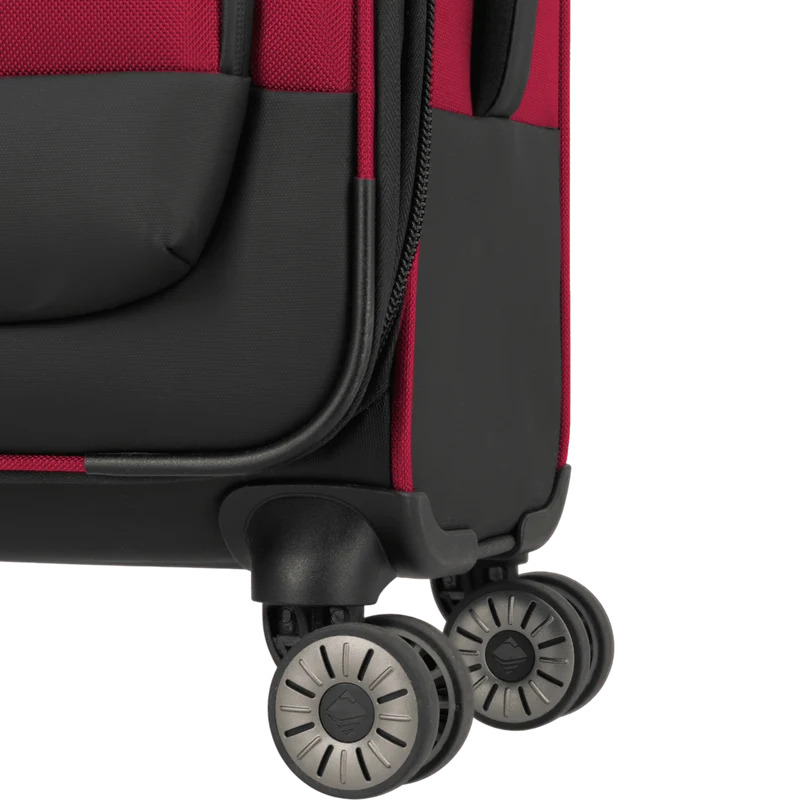 Travelite Crosslite 4-Rollen-Trolley M 66 cm -Rot